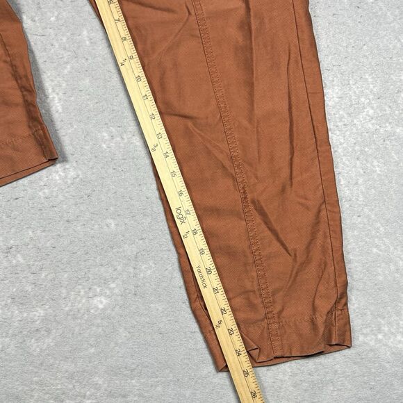 Madewell Pants Womens Size Small Tapered Huston Pull On Crop Pants Pockets - Picture 5 of 9